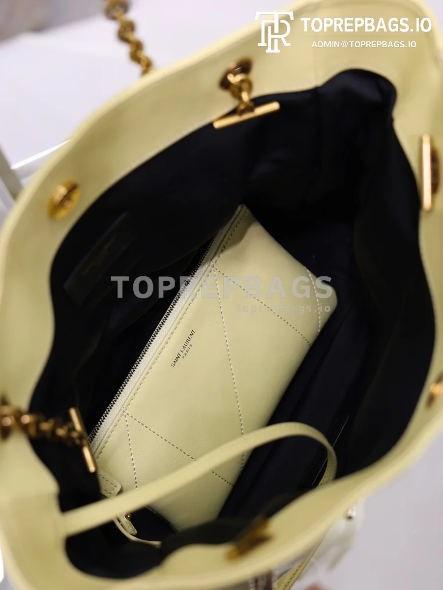 cmp_i1778829816201_565_0_6 YSL Jamie 4.3 Pochon Small Bucket in Yellow