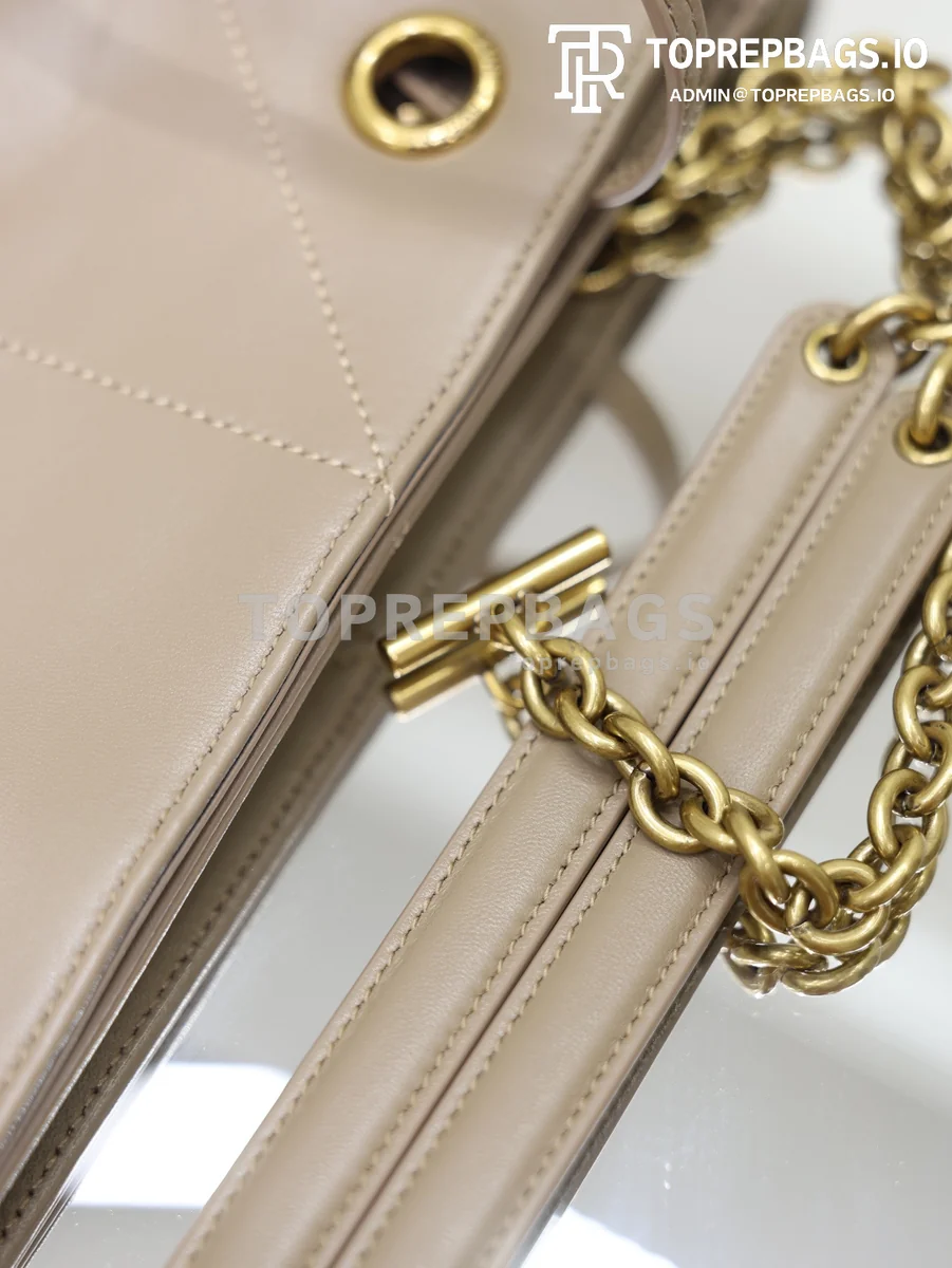 cmp_i1778830465711_5677_0_5 YSL Jamie 4.3 Large Pochon Bucket in Beige
