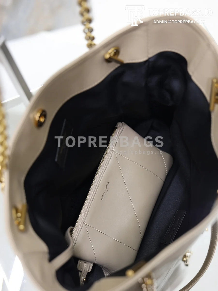 cmp_i1778830735345_2732_0_5 YSL Jamie 4.3 Pochon Small Bucket in Beige