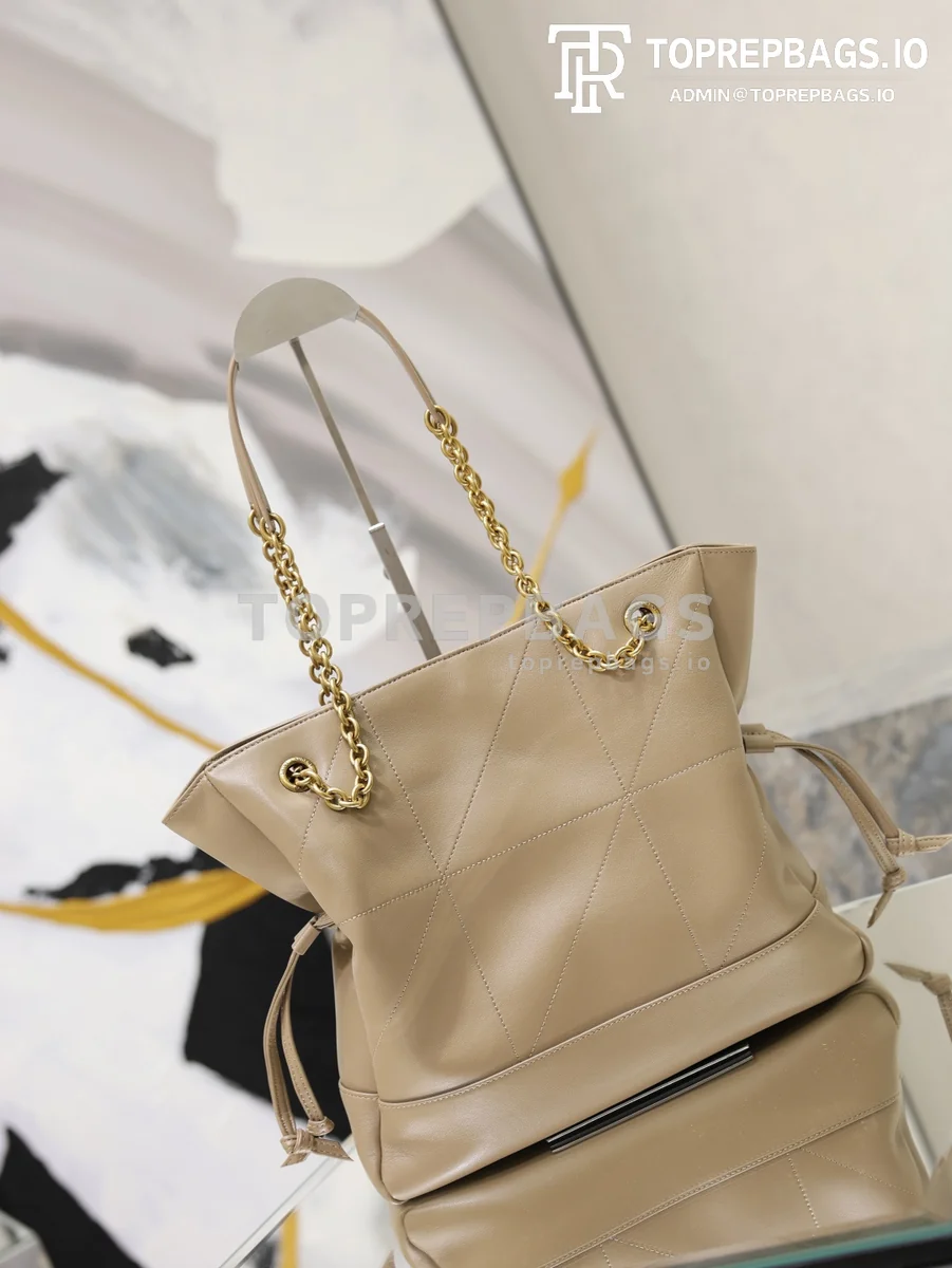 cmp_i1778830738663_7536_0_6 YSL Jamie 4.3 Pochon Small Bucket in Beige