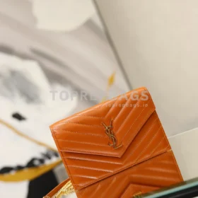 YSL Envelope WOC Small in Orange