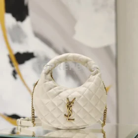 cmp_i1778833633060_1009_0_0 YSL ICARE Mini Hobo in White