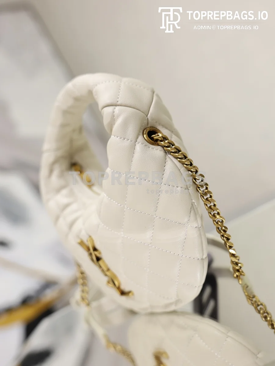 cmp_i1778833633114_7984_0_4 YSL ICARE Mini Hobo in White
