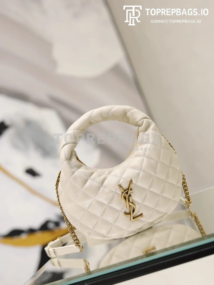 cmp_i1778833636630_1992_0_1 YSL ICARE Mini Hobo in White