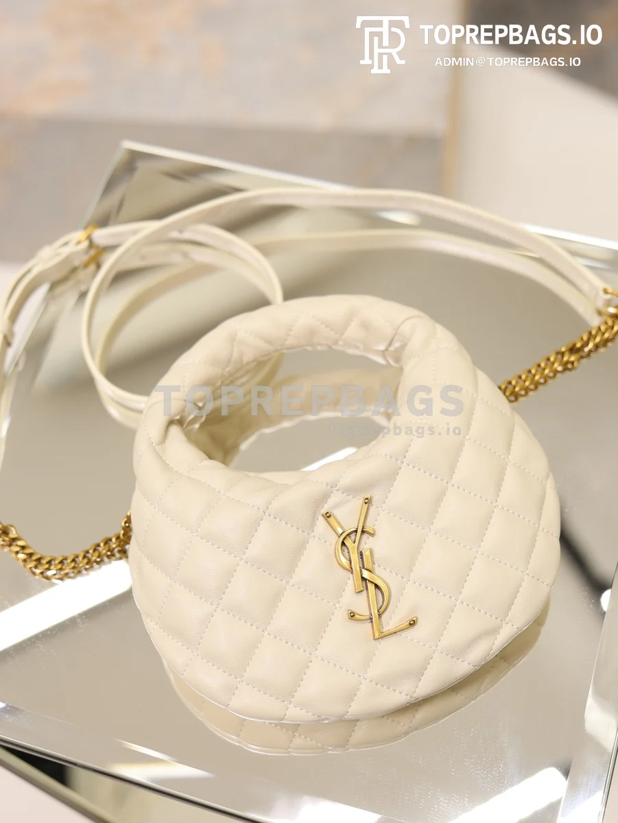 cmp_i1778833636811_442_0_8 YSL ICARE Mini Hobo in White