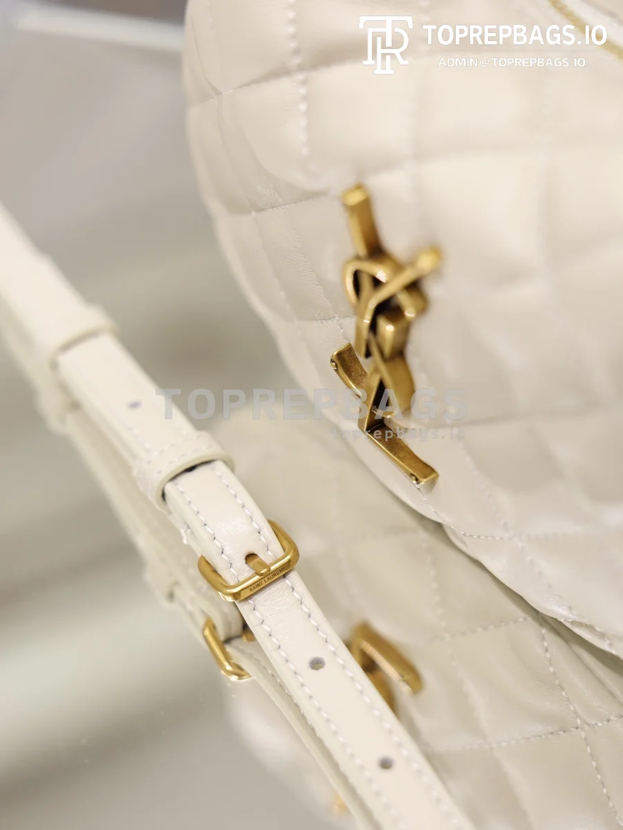 cmp_i1778833695987_5565_0_1 YSL ICARE Mini Hobo in White