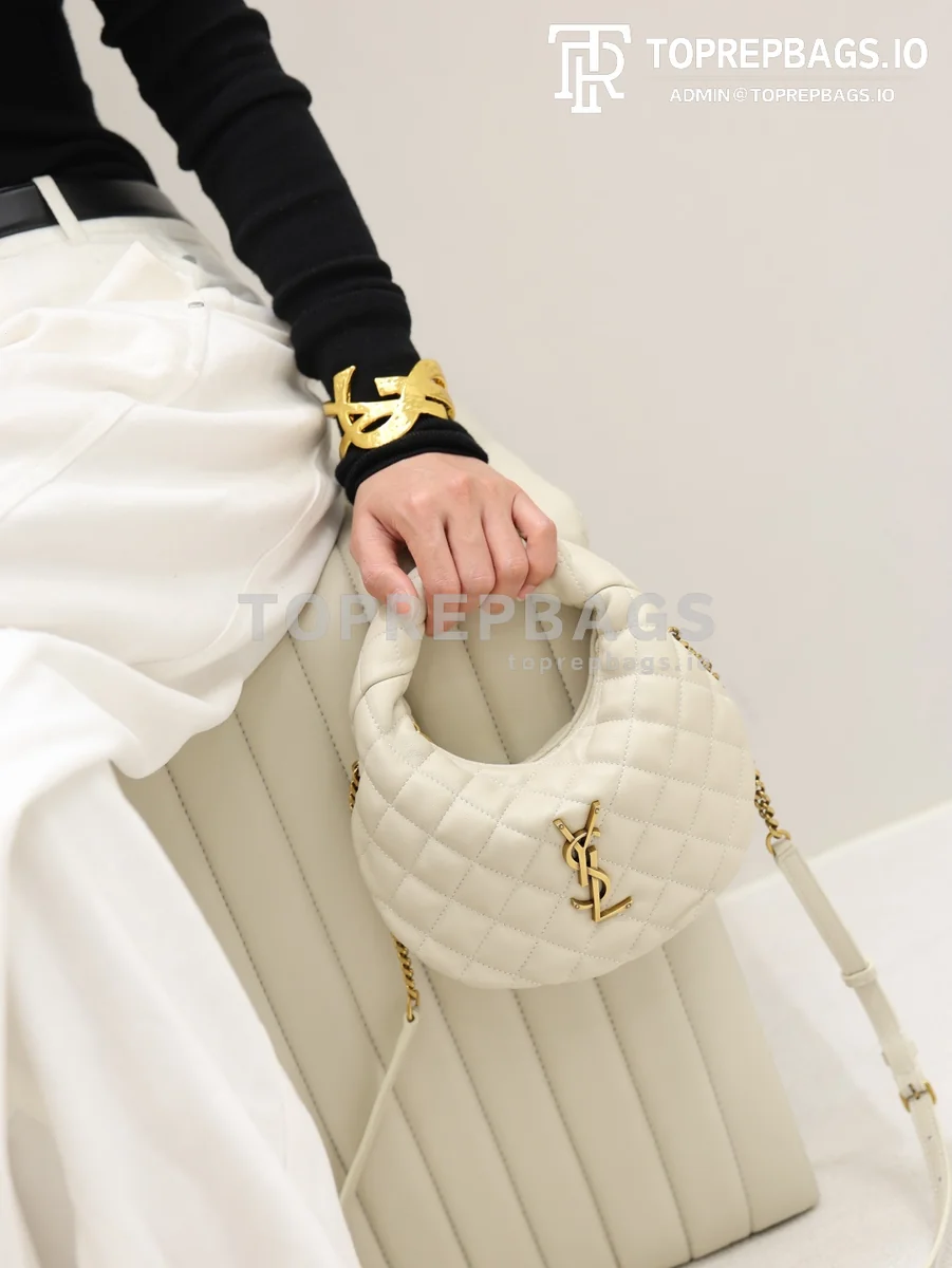 cmp_i1778833748435_5105_0_1 YSL ICARE Mini Hobo in White