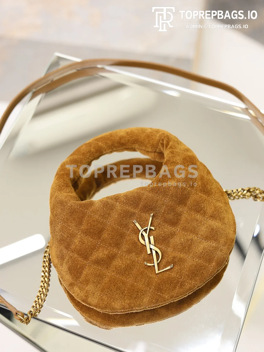 cmp_i1778833919978_4972_0_8 YSL Icare Mini Hobo in Brown