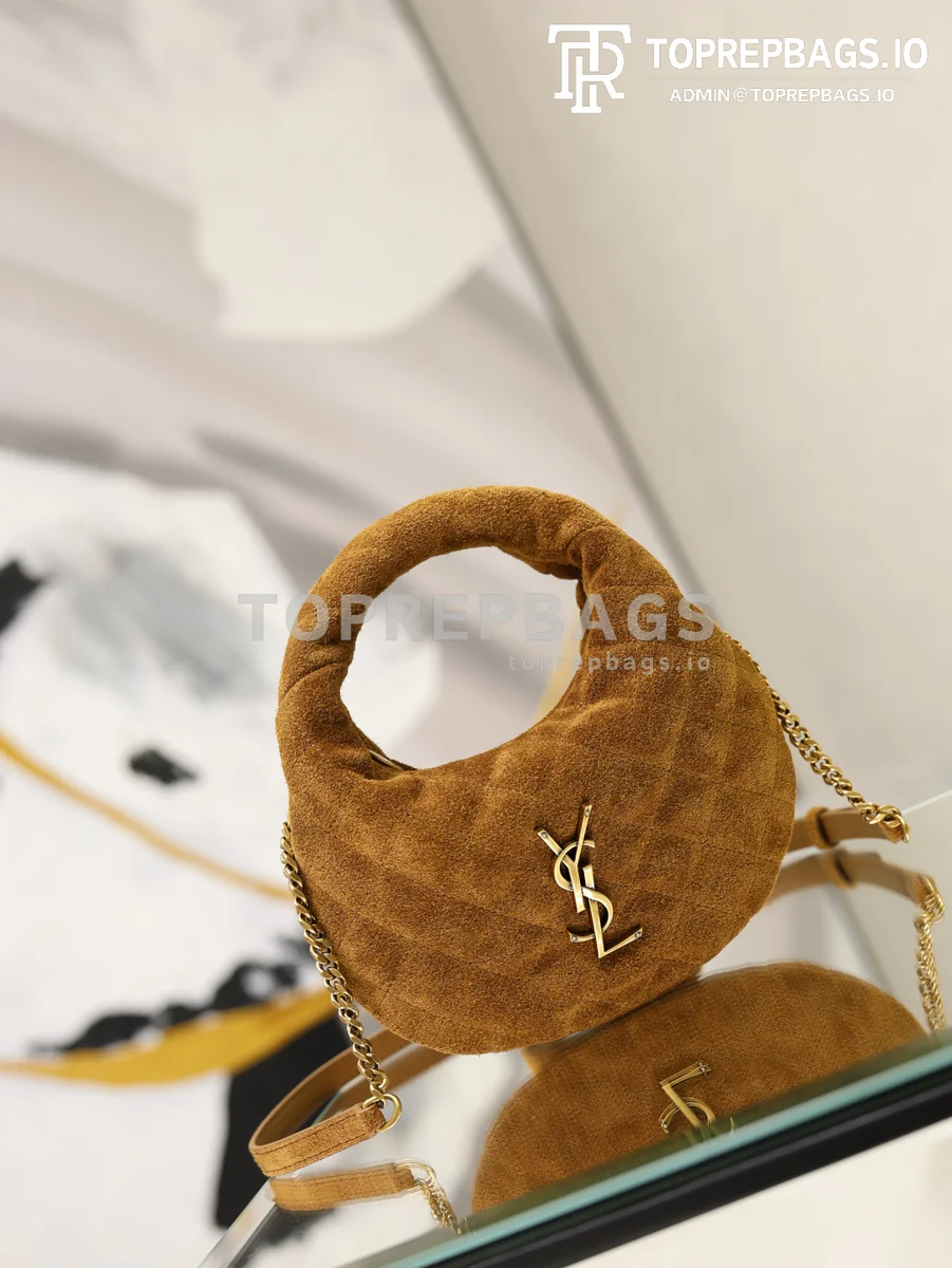 cmp_i1778833922191_9810_0_1 YSL Icare Mini Hobo in Brown