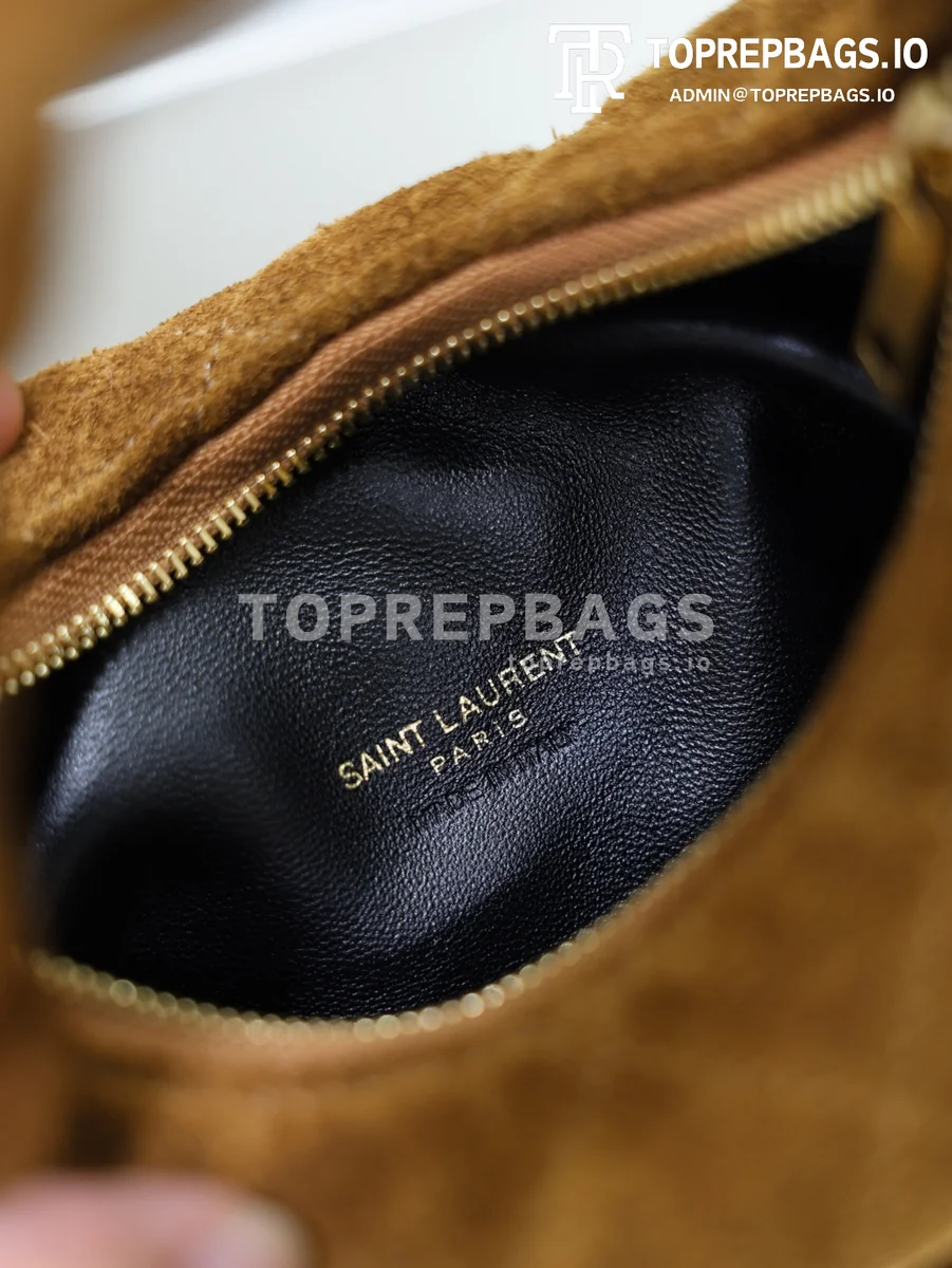 cmp_i1778833952442_2509_0_7 YSL Icare Mini Hobo in Brown