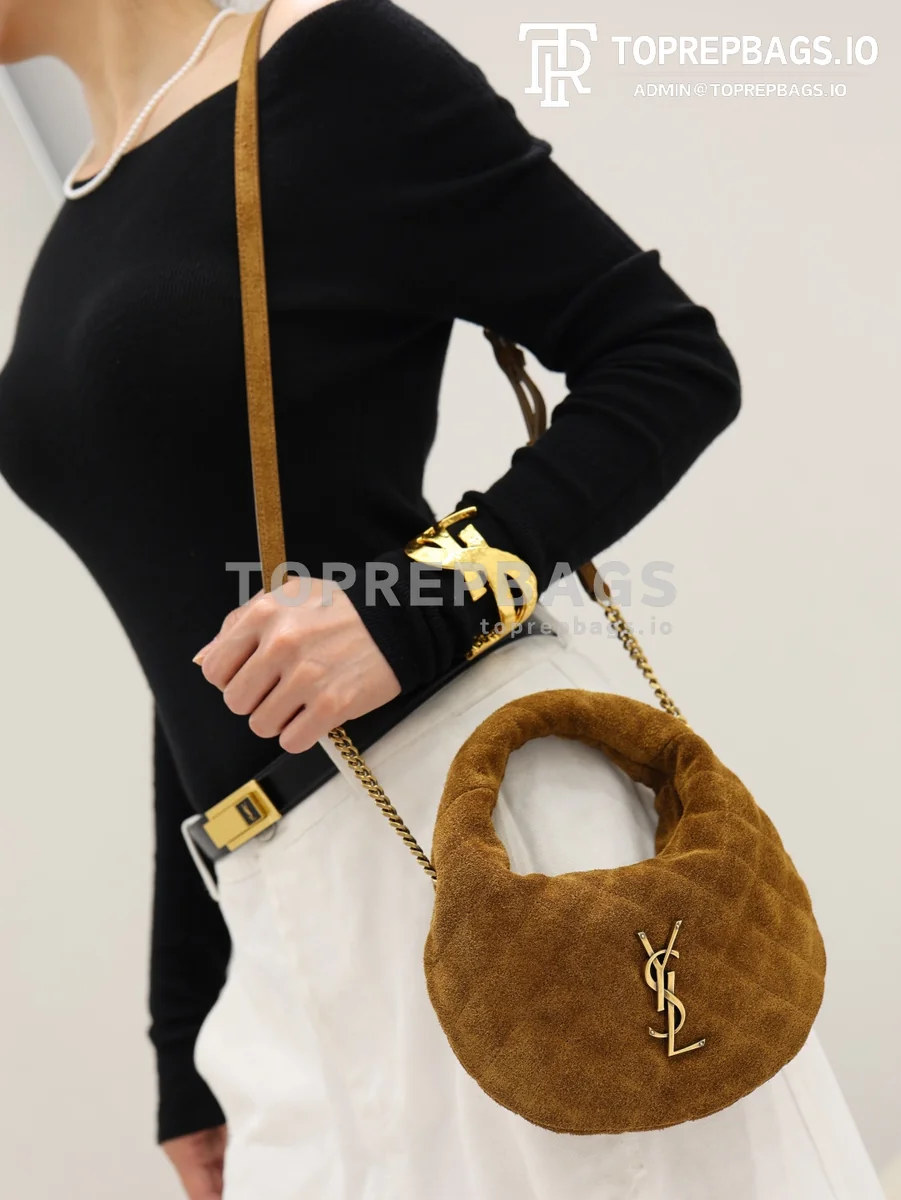 cmp_i1778833988495_1494_0_2 YSL Icare Mini Hobo in Brown