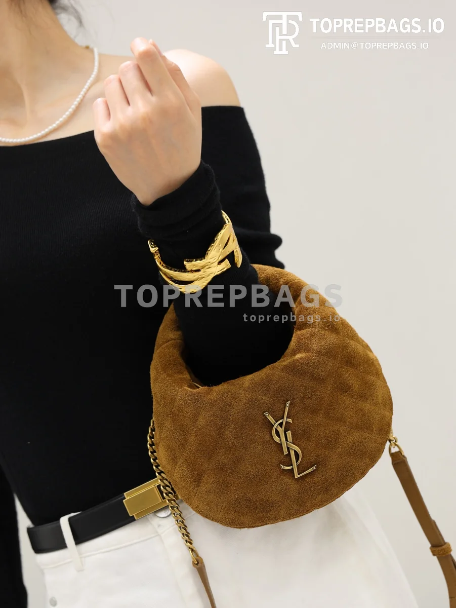 cmp_i1778833991185_8049_0_4 YSL Icare Mini Hobo in Brown