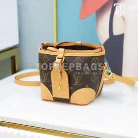 Louis Vuitton Noe Purse in Brown
