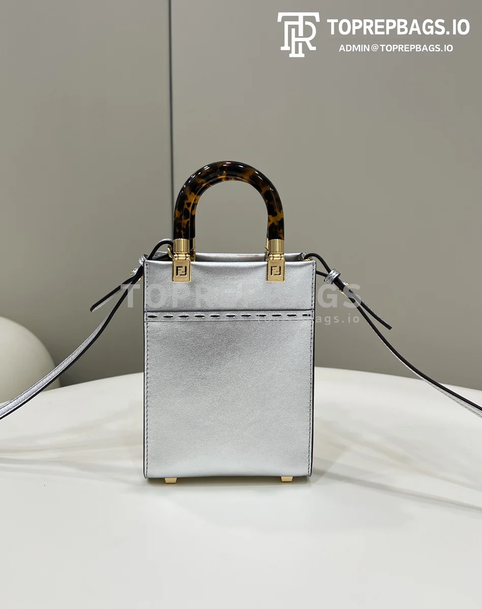 i1647323150_3098_2 Fendi Sunshine Mini Tote 8555S Leather Gold-tone Hardware detailed product image