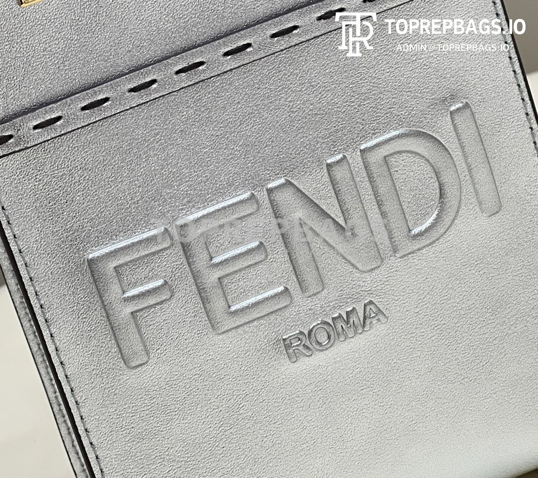 i1647323150_8734_4 Fendi Sunshine Mini Tote 8555S Leather Gold-tone Hardware detailed product image