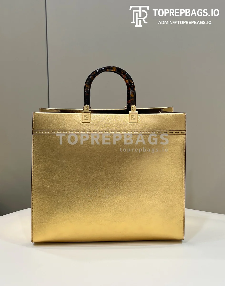 i1647598036_6738_1 Fendi Sunshine Shopper Medium 8553 Leather Gold-tone Hardware Tote Bag detailed product image