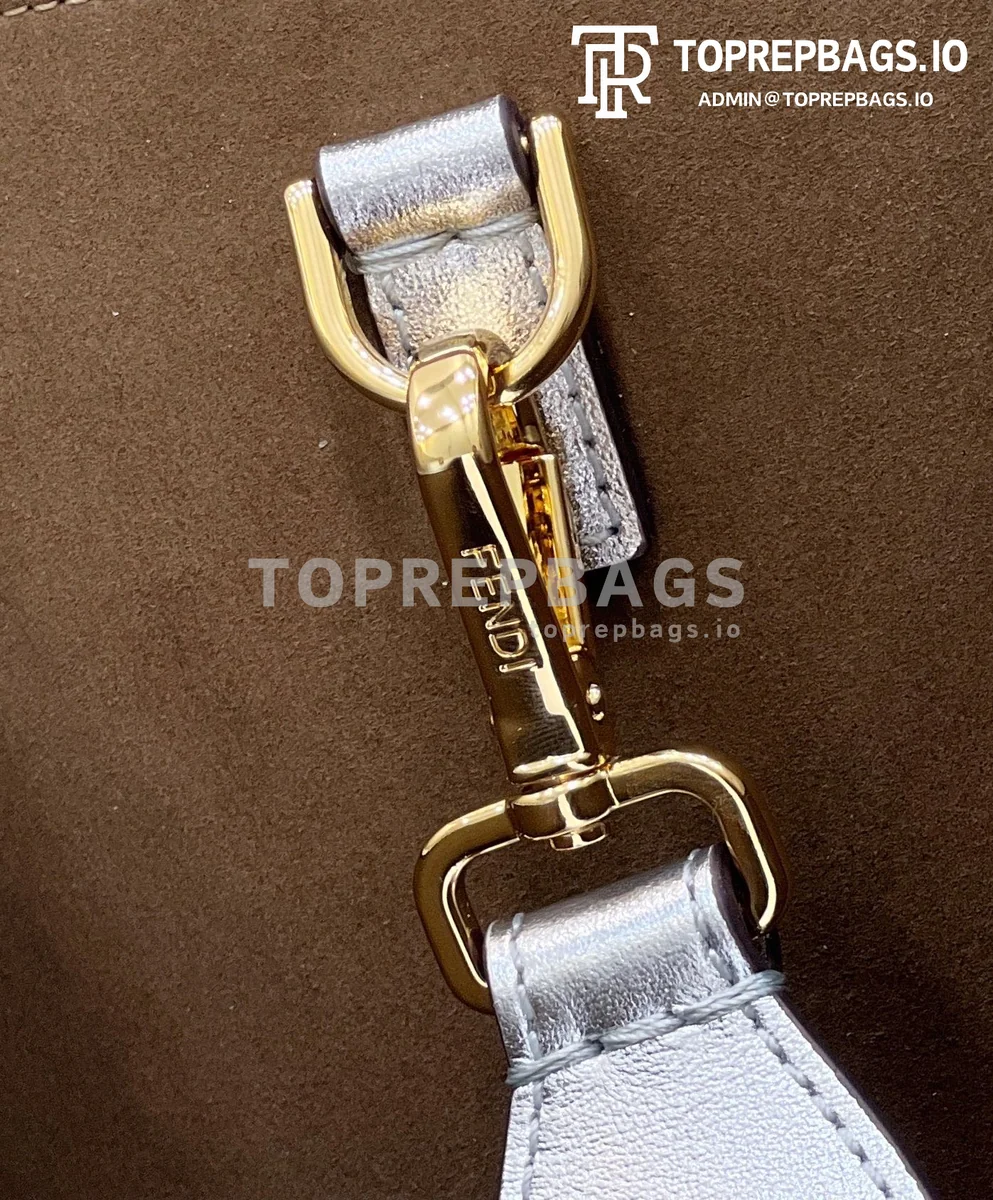 i1647598403_4557_7 Fendi Sunshine Shopper 8553 Calfskin Leather Gold-tone Hardware Tote Bag detailed product image