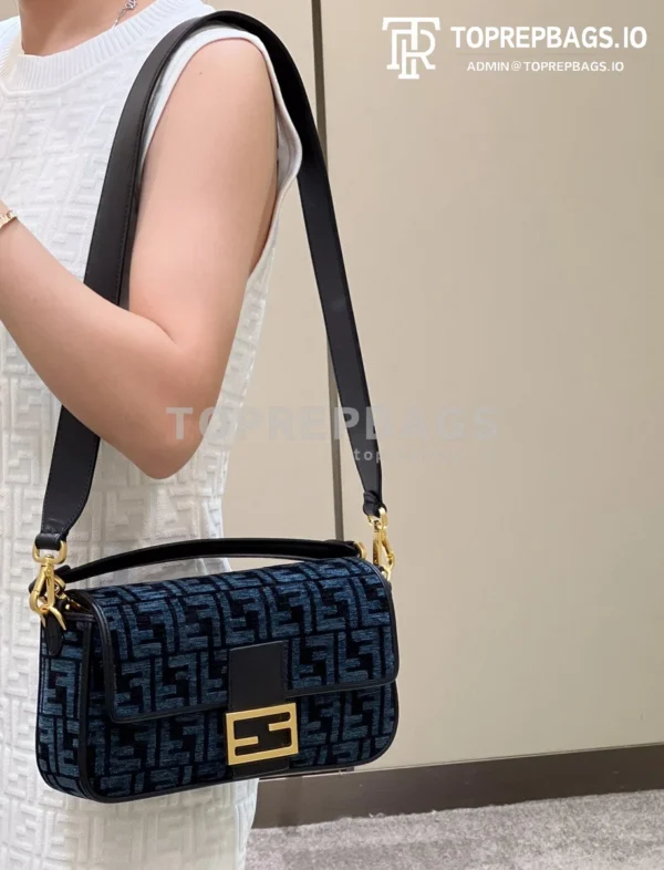 i1663669746_9363_0 Fendi Iconic Baguette Medium in Grey