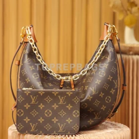 i1668854353_9810_0 Louis Vuitton Loop Hobo in Brown