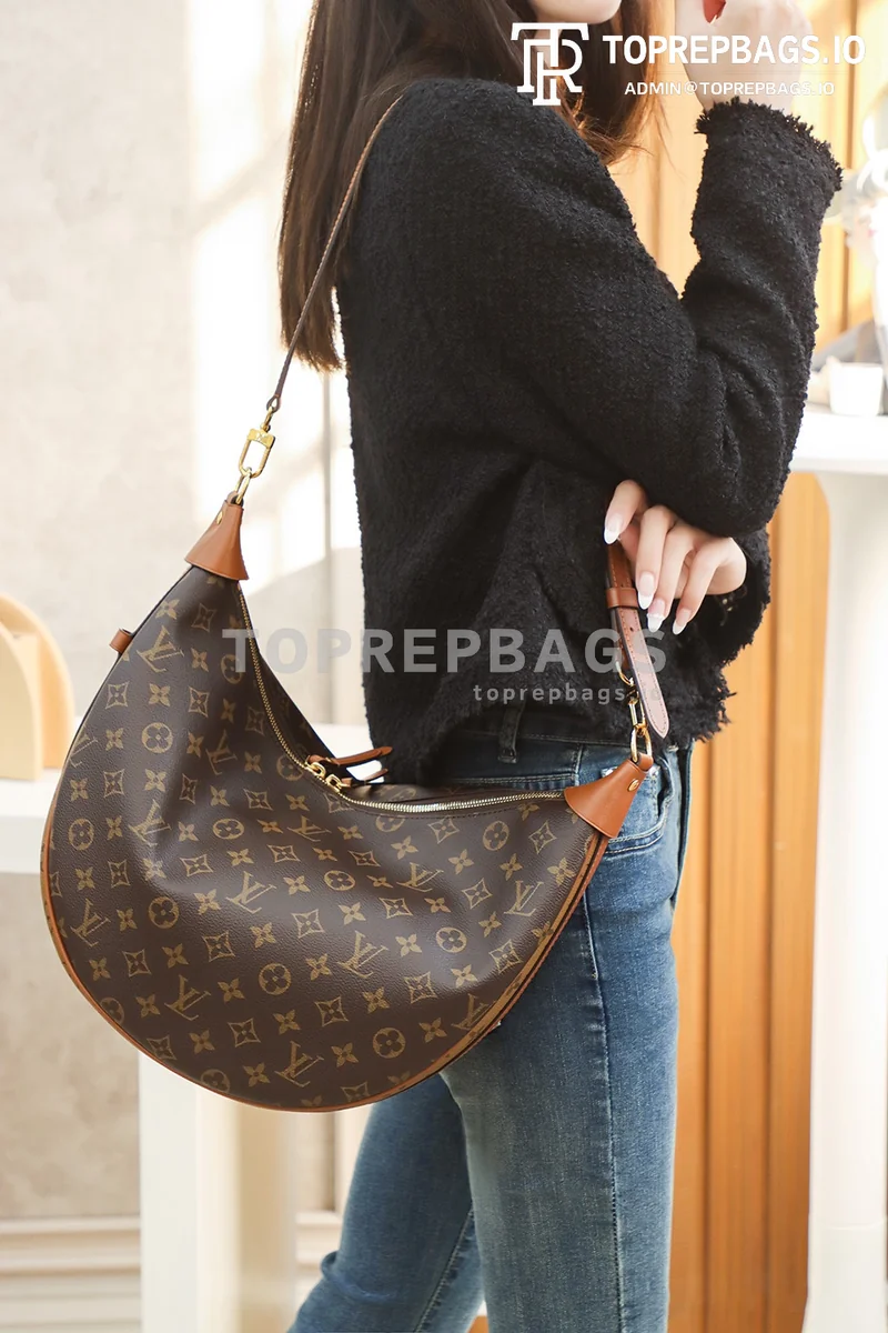 i1668854434_5164_4 Louis Vuitton Loop Hobo in Brown
