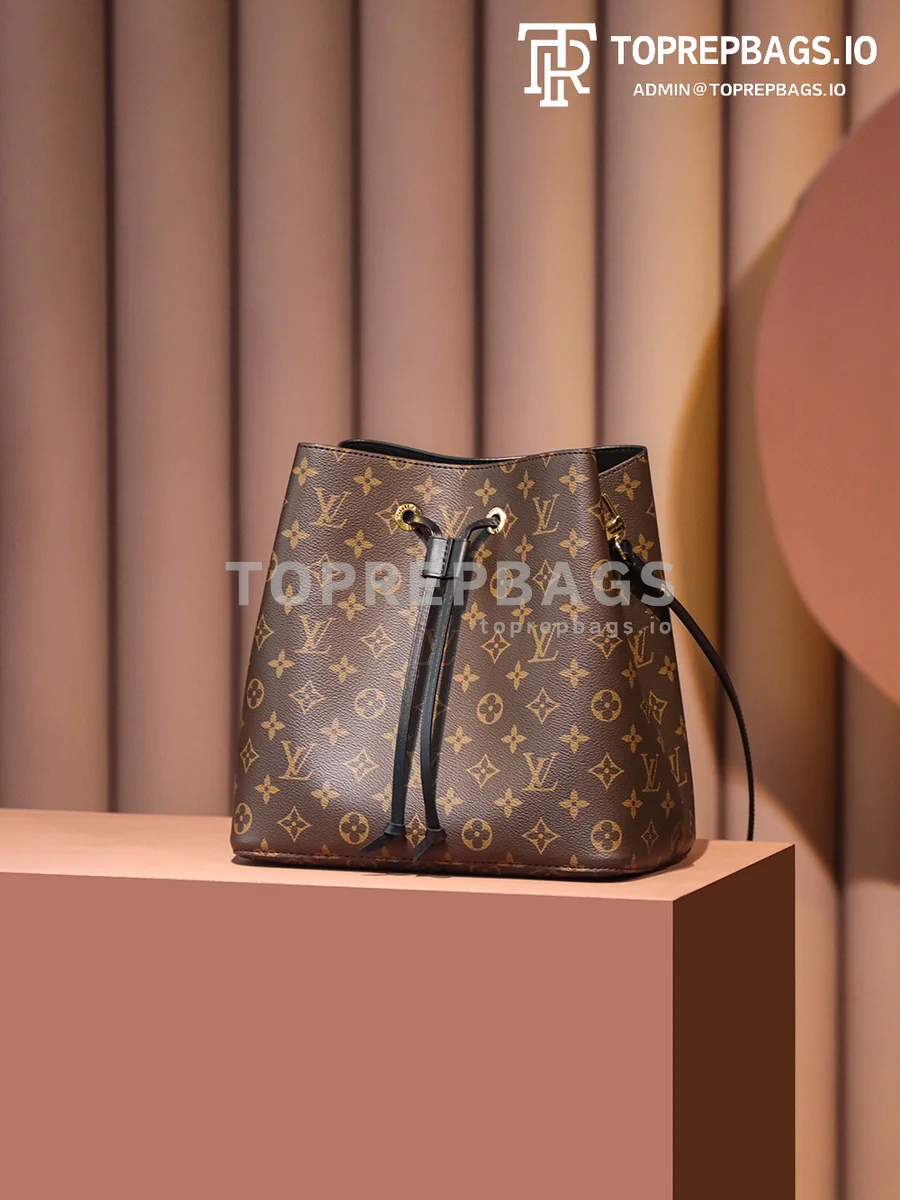 i1678359689_2915_0 Louis Vuitton NeoNoe Bucket in Brown