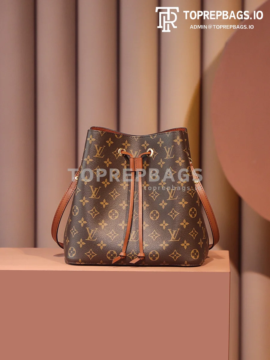 i1678361653_5873_0 Louis Vuitton NeoNoe Bucket in Brown