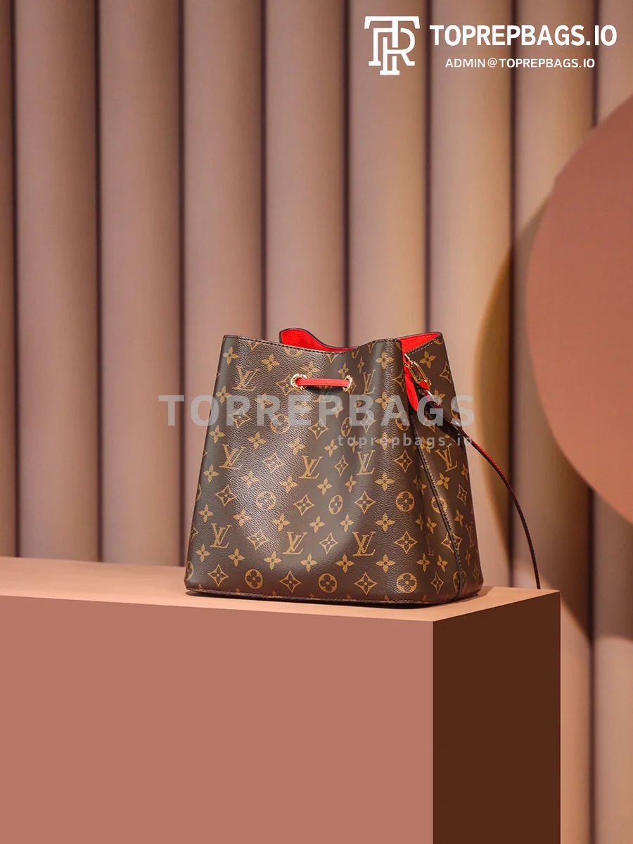 i1678361839_2058_1 Louis Vuitton NeoNoe MM Bucket in Brown