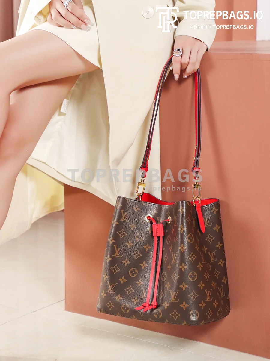 i1678361998_7688_3 Louis Vuitton NeoNoe MM Bucket in Brown