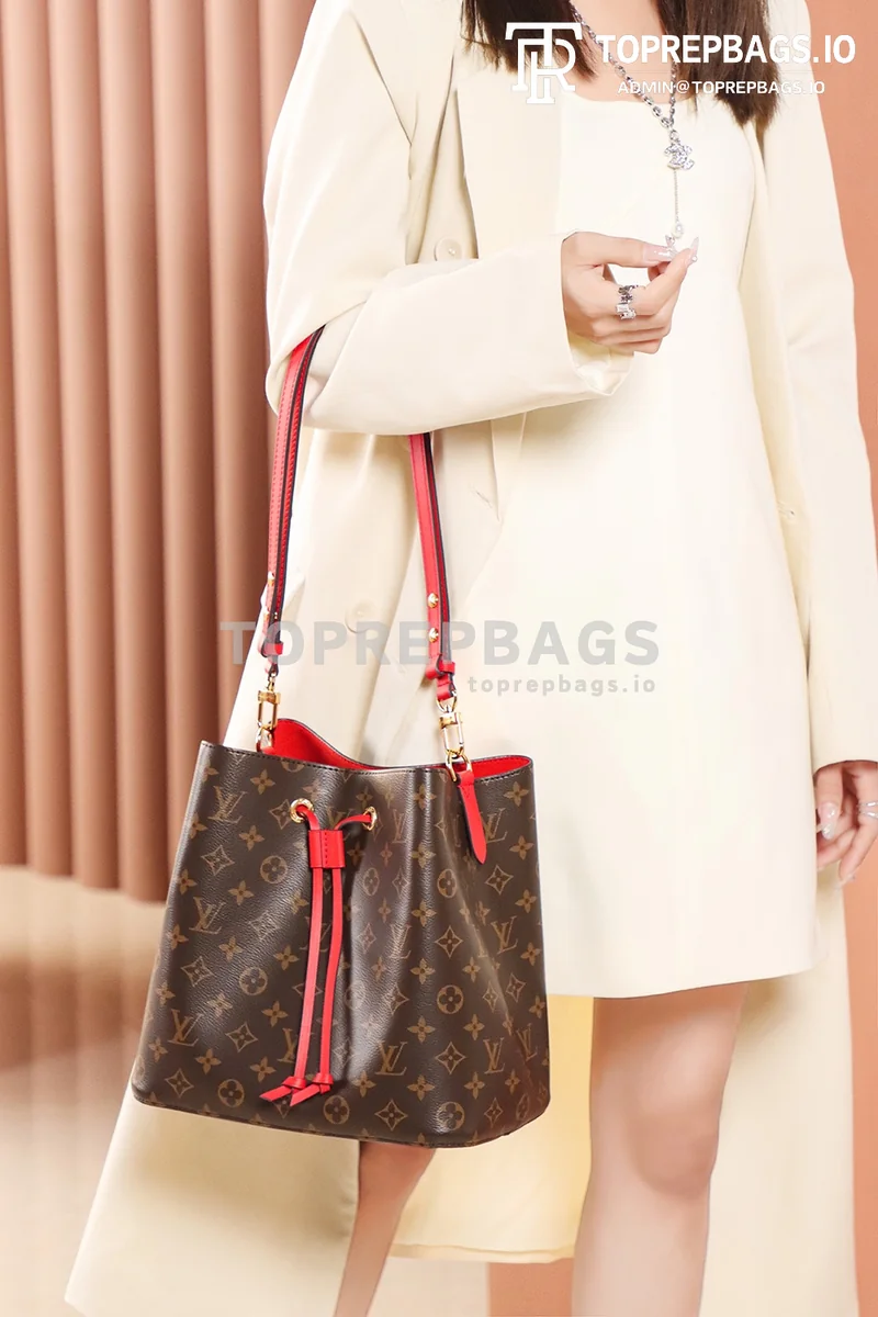 i1678361998_8527_4 Louis Vuitton NeoNoe MM Bucket in Brown