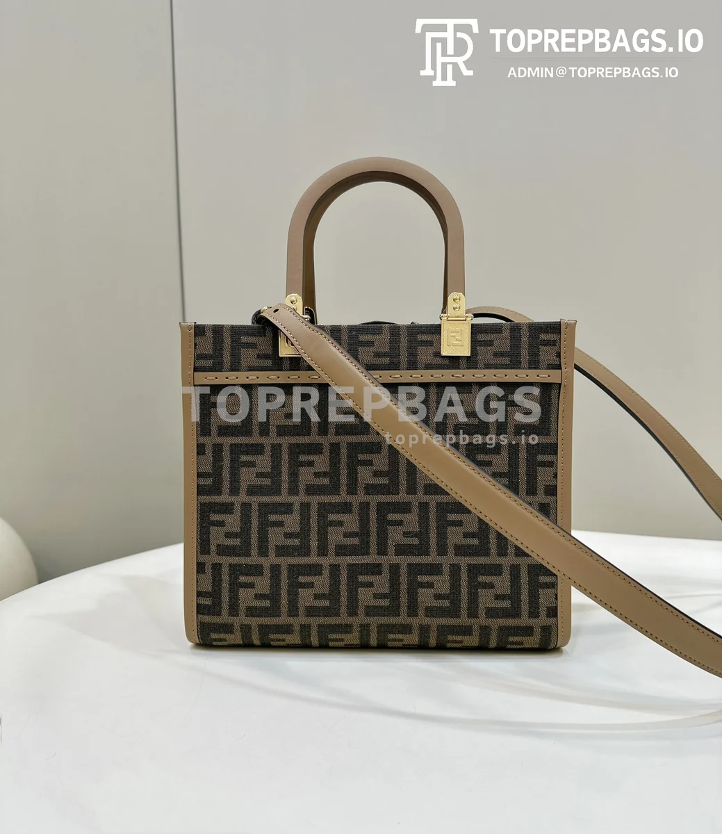 i1689763635_849_1 Fendi Sunshine Shopper in Brown