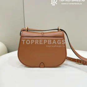 Fendi C'mon Saddle in Brown
