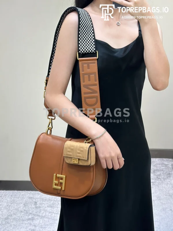 i1690454094_3181_4 Fendi C'mon Saddle in Brown