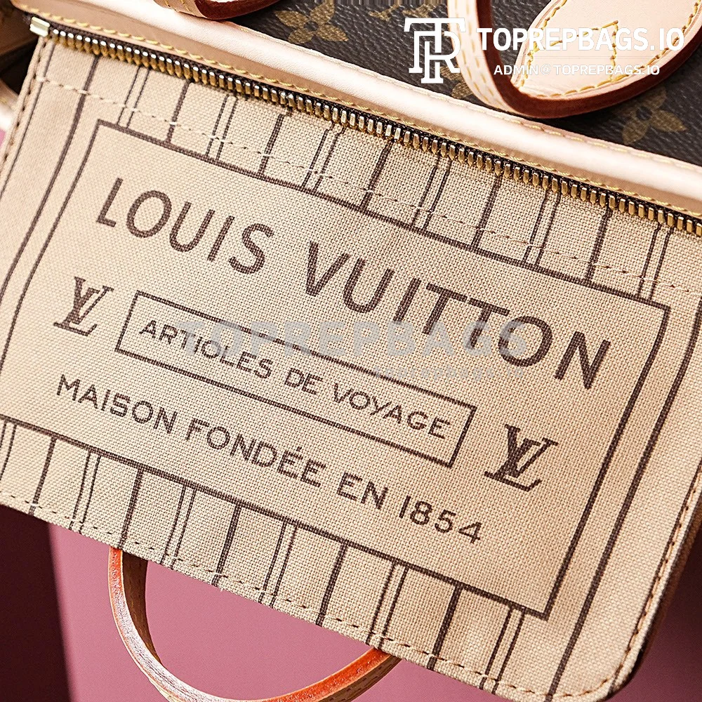 i1695286498_4106_6 Louis Vuitton Neverfull in Brown