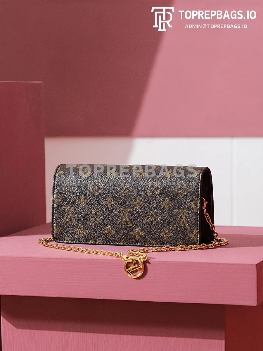 i1697013268_8637_5 Louis Vuitton Wallet On Chain Lily in Brown