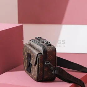 Louis Vuitton S Lock Messenger in Brown