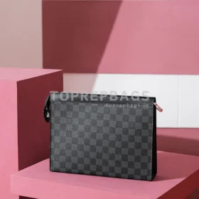 Louis Vuitton Pochette Voyage in Black