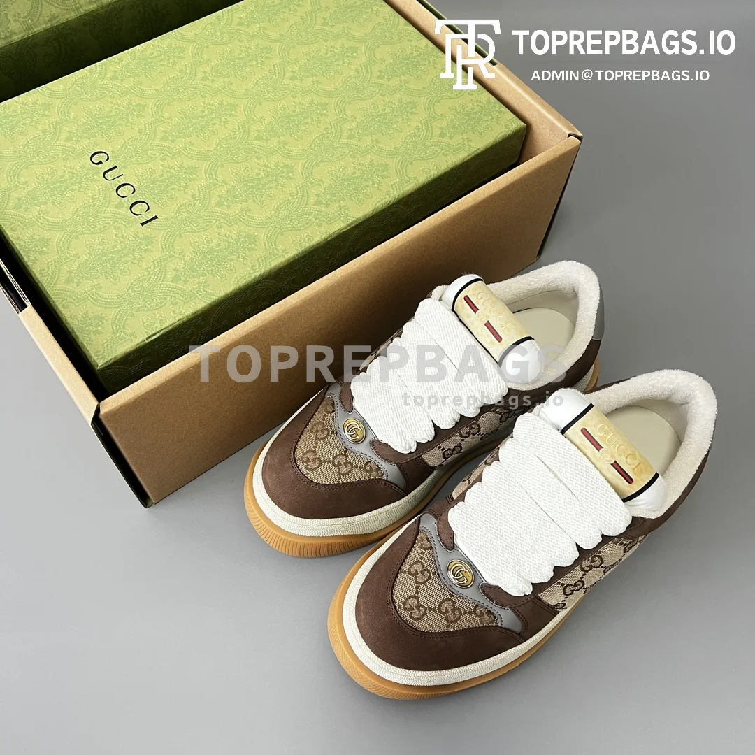 i1702115719_3_6 Gucci Screener in Brown