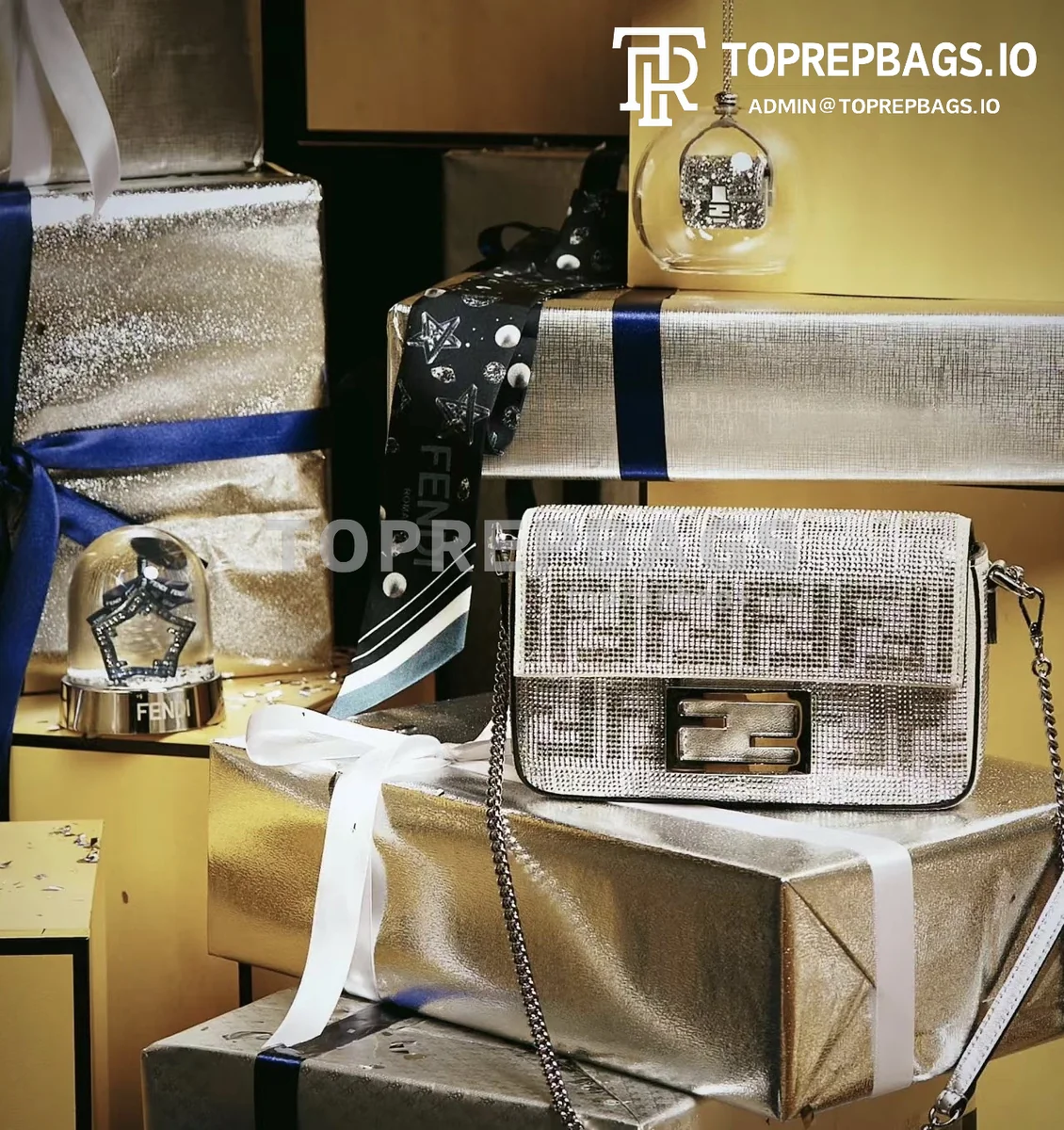 i1705998292_6234_5 Fendi Baguette Mini in Grey