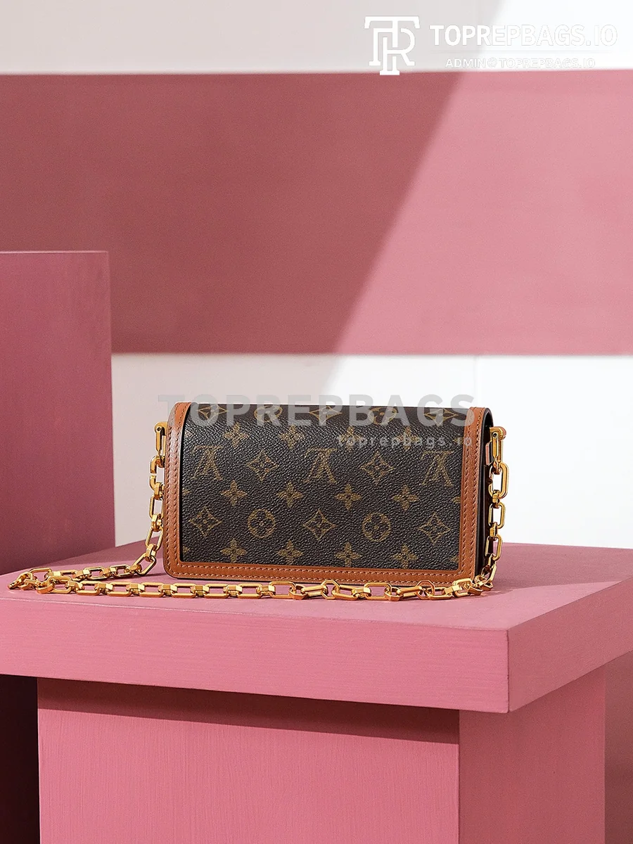 i1708673422_2604_3 Louis Vuitton Dauphine East West Messenger in Brown