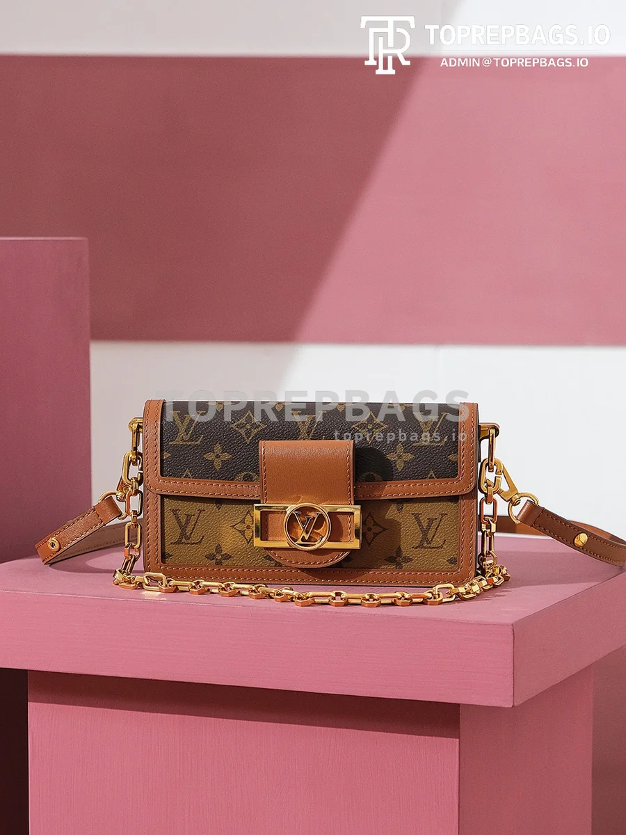 i1708673422_4772_1 Louis Vuitton Dauphine East West Messenger in Brown