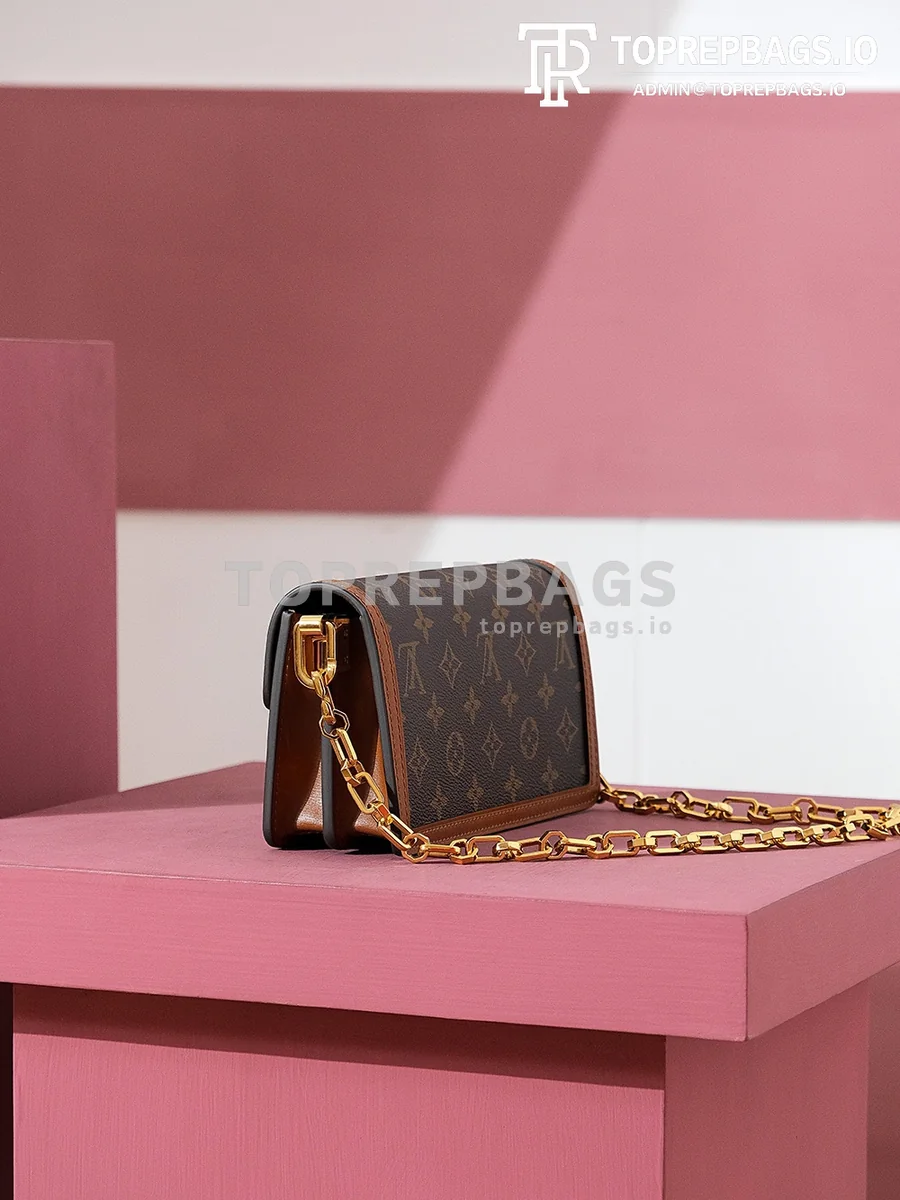 i1708673423_1250_7 Louis Vuitton Dauphine East West Messenger in Brown
