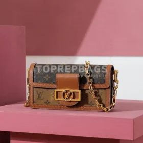 Louis Vuitton Dauphine East West Messenger in Brown