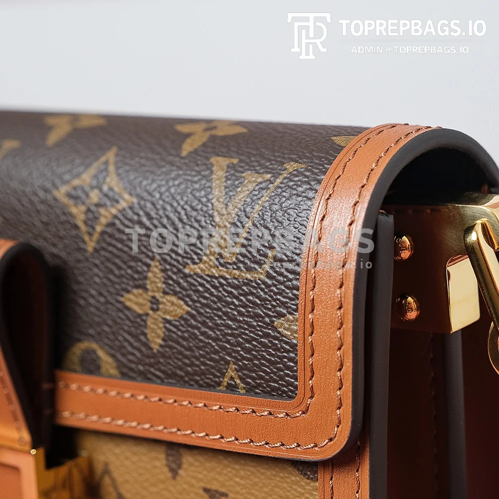 i1708673484_3241_1 Louis Vuitton Dauphine East West Messenger in Brown
