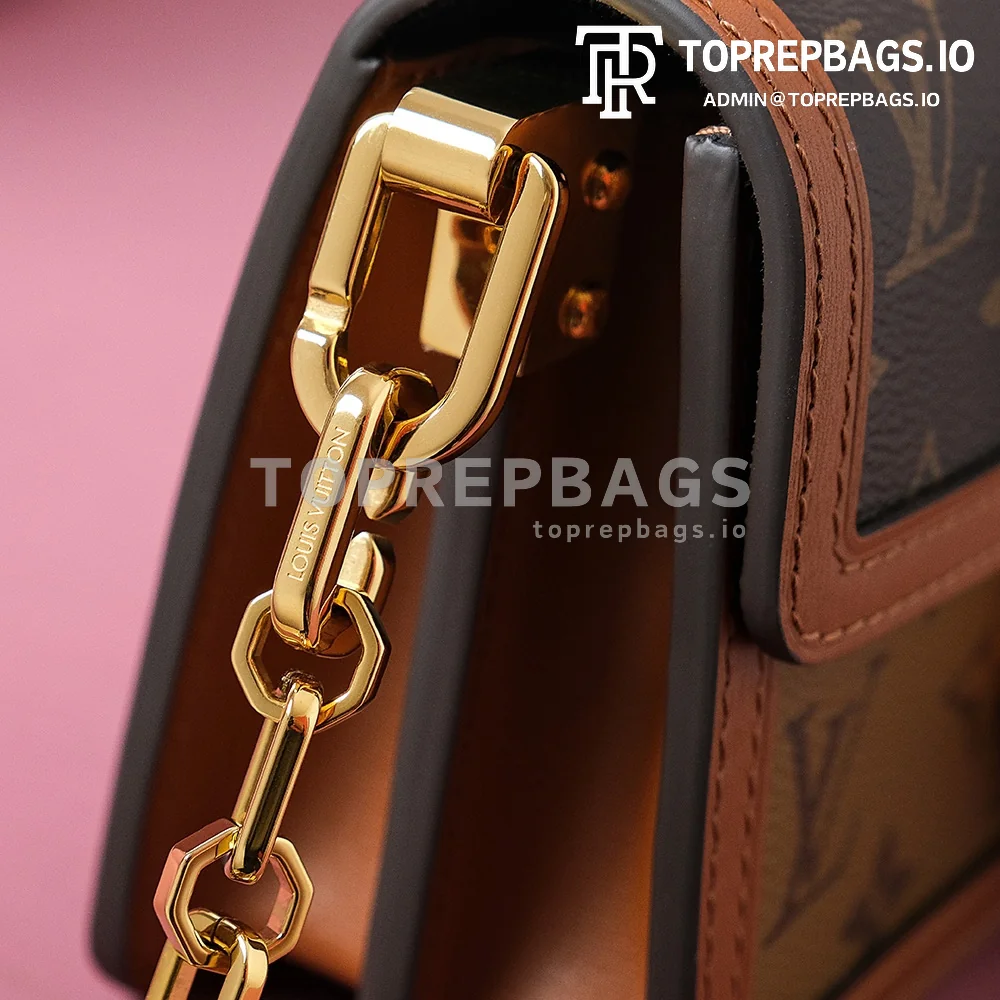 i1708673484_4363_0 Louis Vuitton Dauphine East West Messenger in Brown
