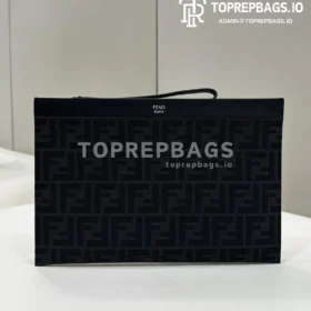 i1712475856_2415_5 Fendi Flat Pouch in Black