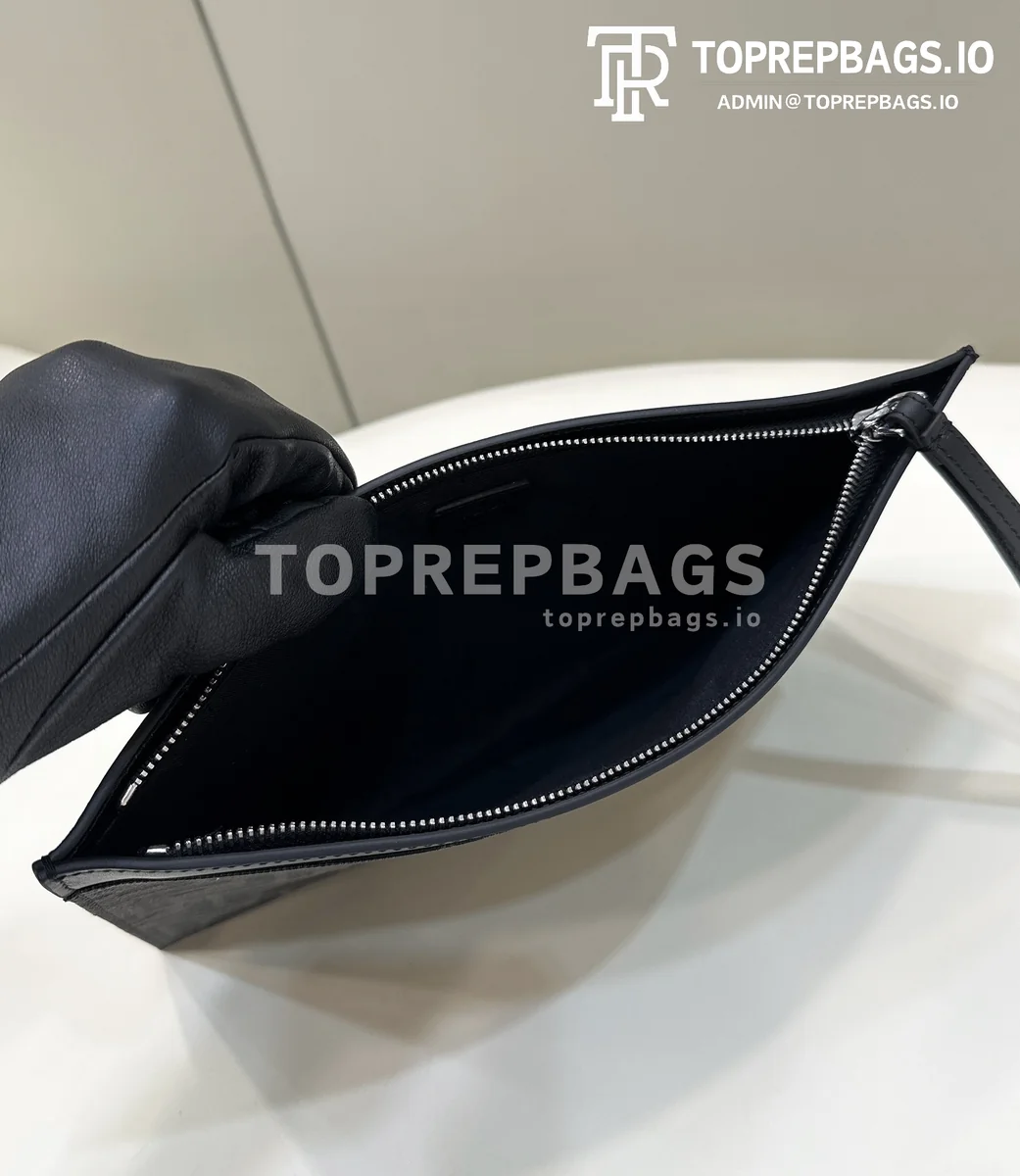 i1712475856_9090_6 Fendi Flat Pouch in Black