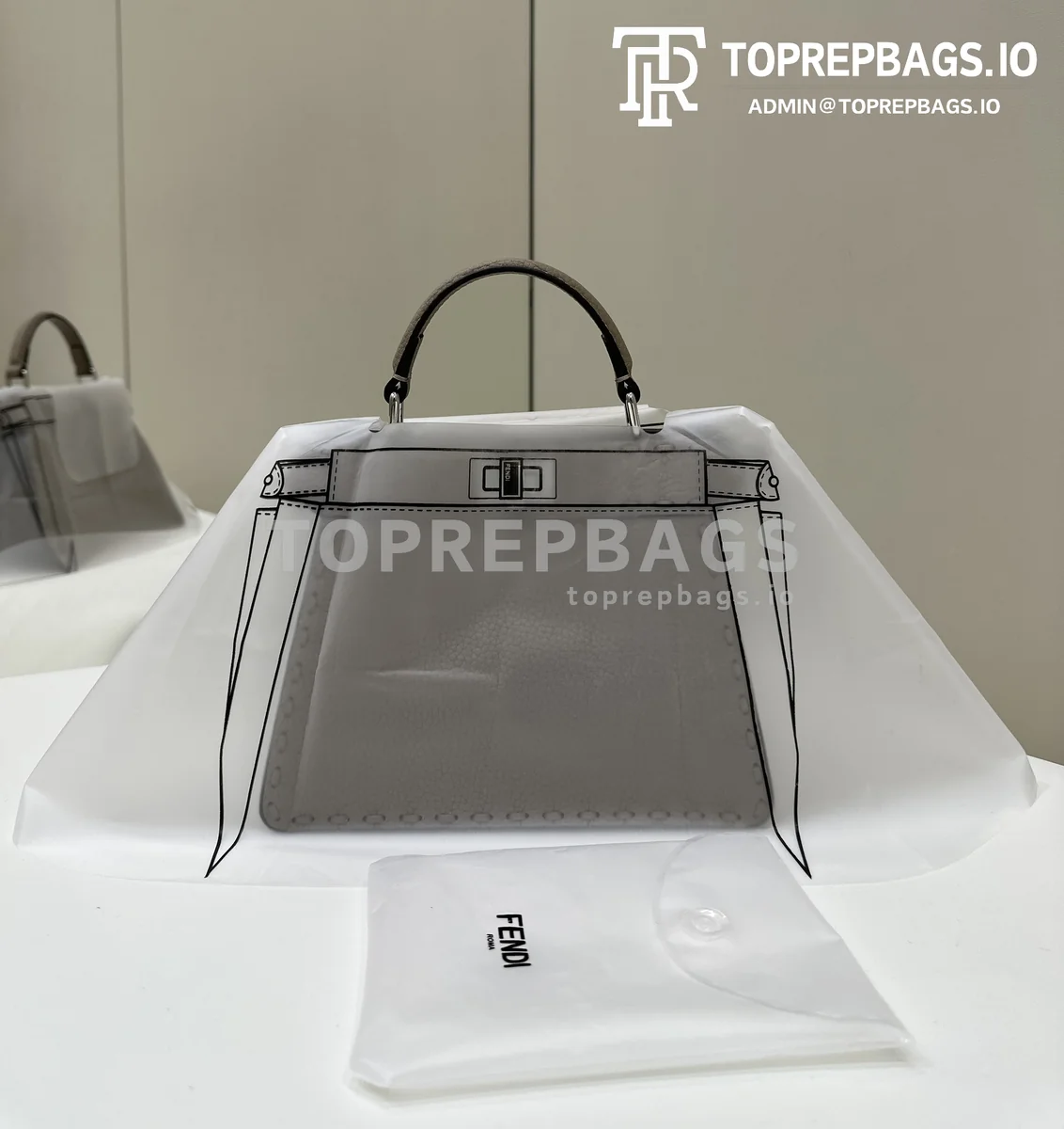 i1713255093_7513_1 Fendi Peekaboo ISeeU Petite in Taupe