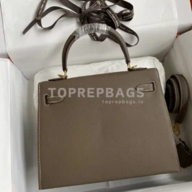 Hermes Kelly in Grey