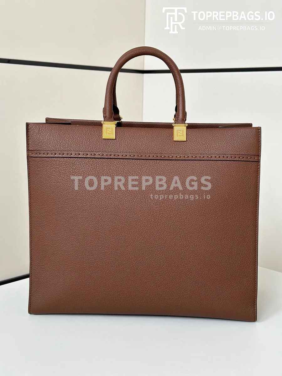 i1724664847_3553_1 Fendi Sunshine Shopper in Brown