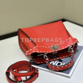 Fendi Peekaboo in Red